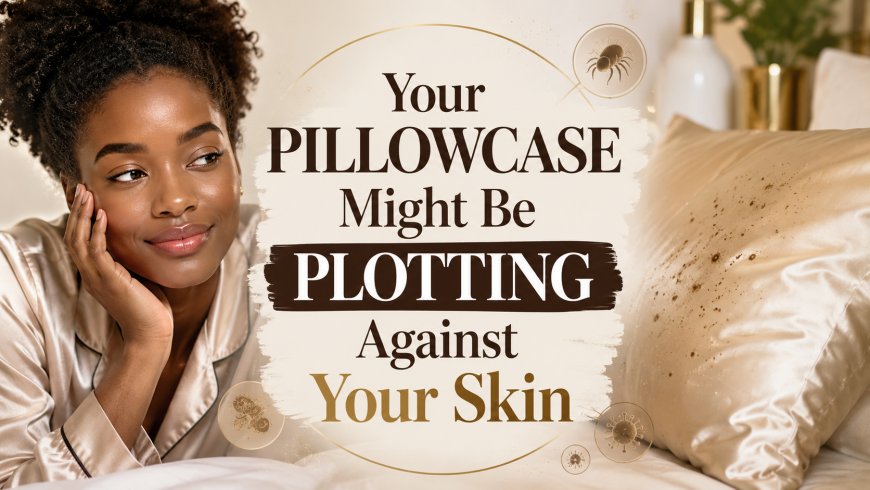 Your Pillowcase Might Be Plotting Against Your Skin